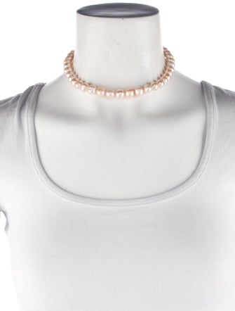 Necklace 14K Pearl Toggle Beaded Strand