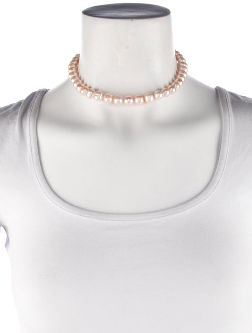 Necklace 14K Pearl Toggle Beaded Strand