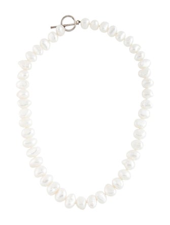 Necklace Pearl Beaded Collar