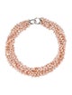 Necklace Pearl Multistrand Bead Collar
