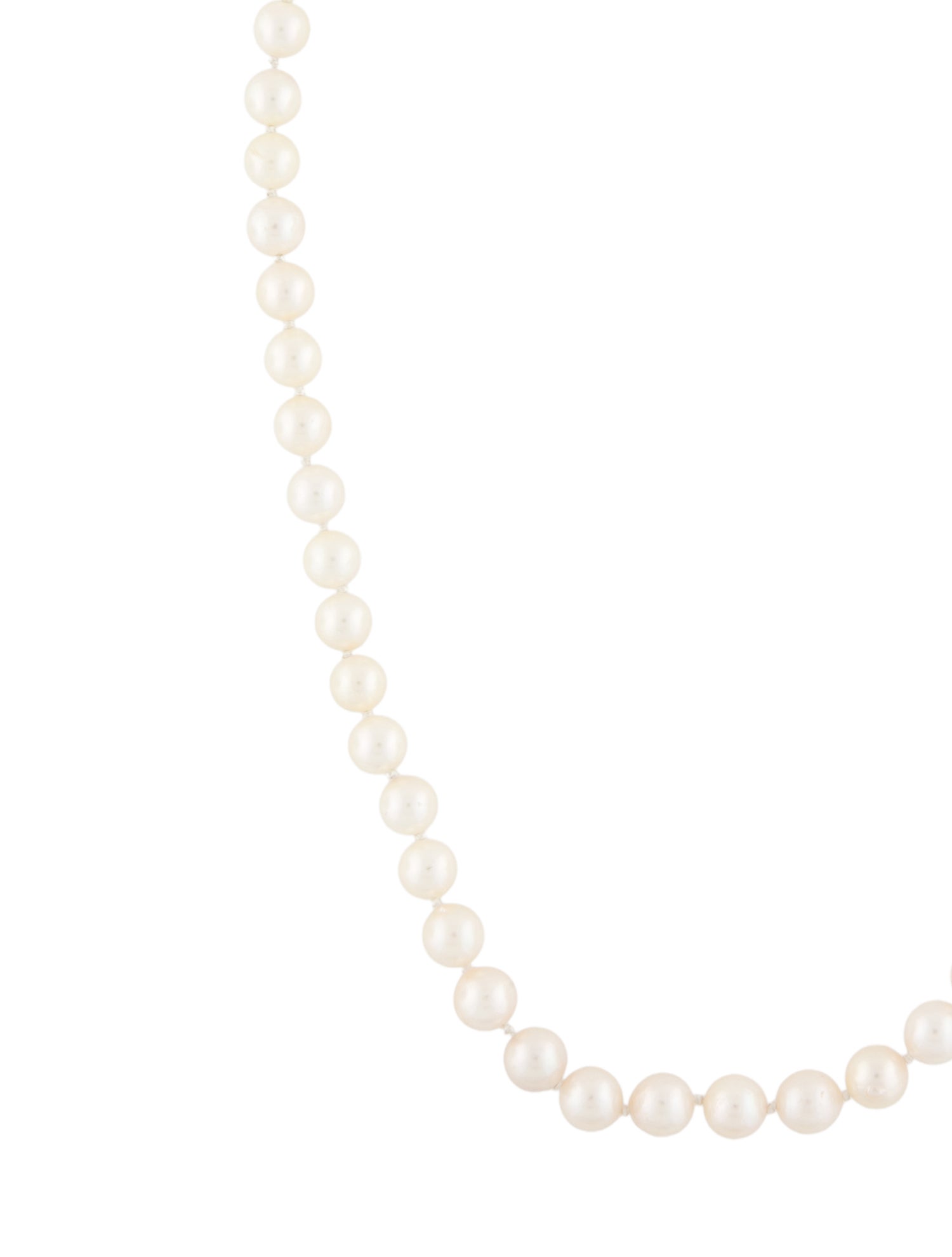 Necklace 14K Pearl Bead Strand