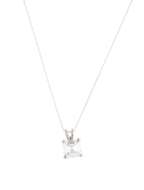 Necklace 14K 2.74ct Lab-Grown Diamond Pendant Necklace