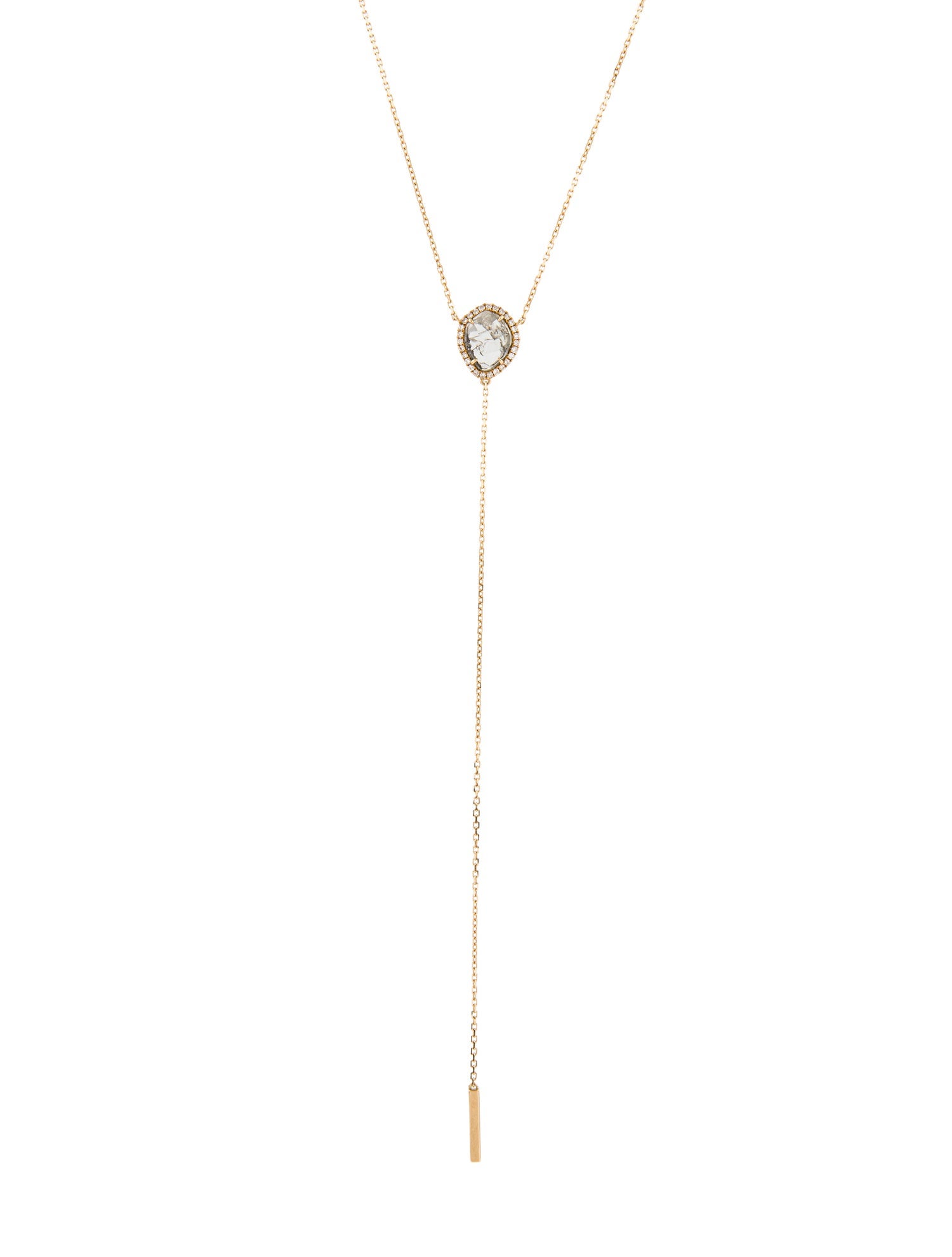Necklace 18K Diamond Lariat