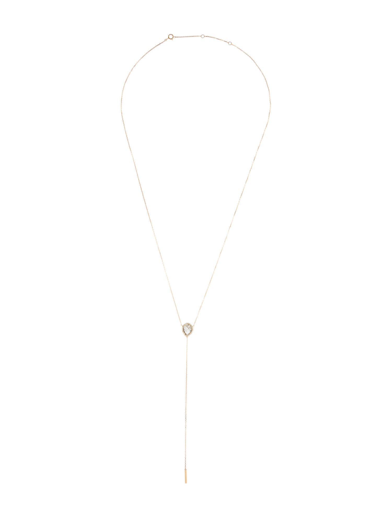 Necklace 18K Diamond Lariat
