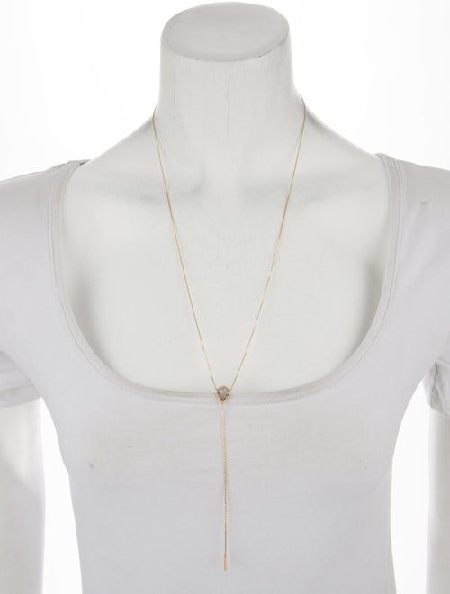 Necklace 18K Diamond Lariat Necklace
