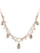 Necklace Bo J.C. 14K Multistone Collar Necklace