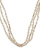 Necklace 14K Pearl Multistrand Necklace