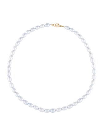 Necklace 14K Pearl Bead Strand Necklace
