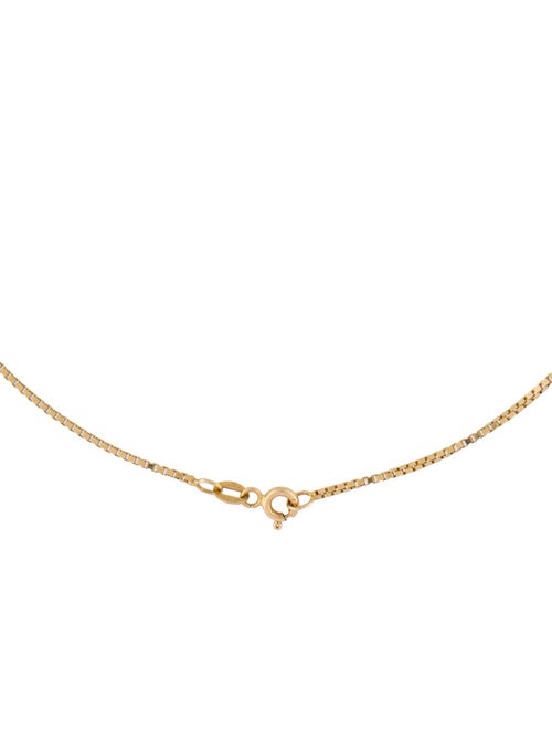 Necklace 14K Box Chain Necklace