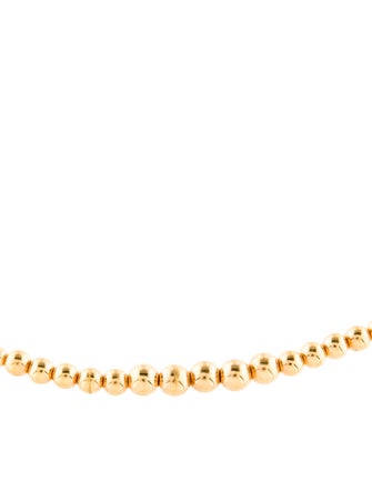 Necklace 20K Diamond Bead Strand Necklace