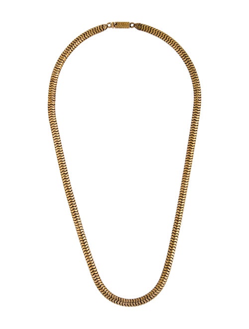 Necklace 14K Round Snake Link Chain