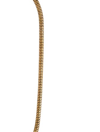 Necklace 14K Round Snake Link Chain