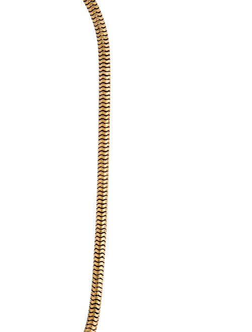 Necklace 14K Round Snake Link Chain