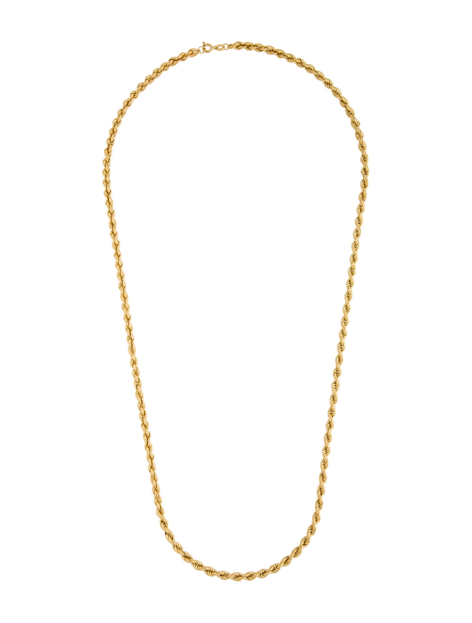 Necklace 18K Rope Chain
