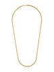 Necklace 18K Rope Chain Necklace