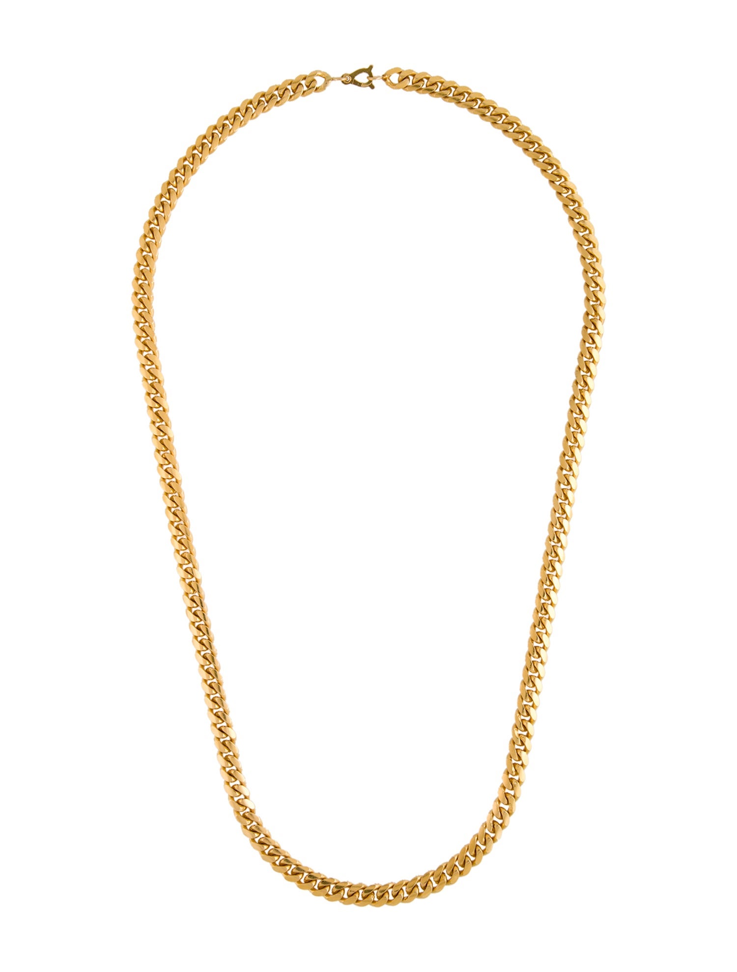 Necklace 18K Curb Chain
