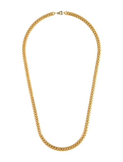 Necklace 18K Curb Chain Necklace
