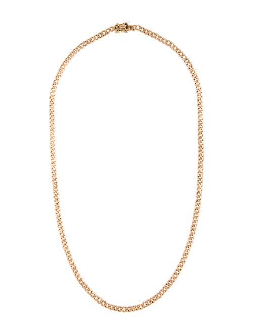Necklace 14K Curb Chain Necklace