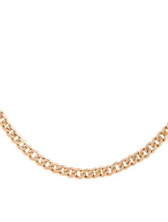 Necklace 14K Curb Chain Necklace