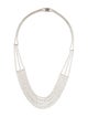 Necklace 18K 23.25ctw Diamond Multistrand Collar Necklace