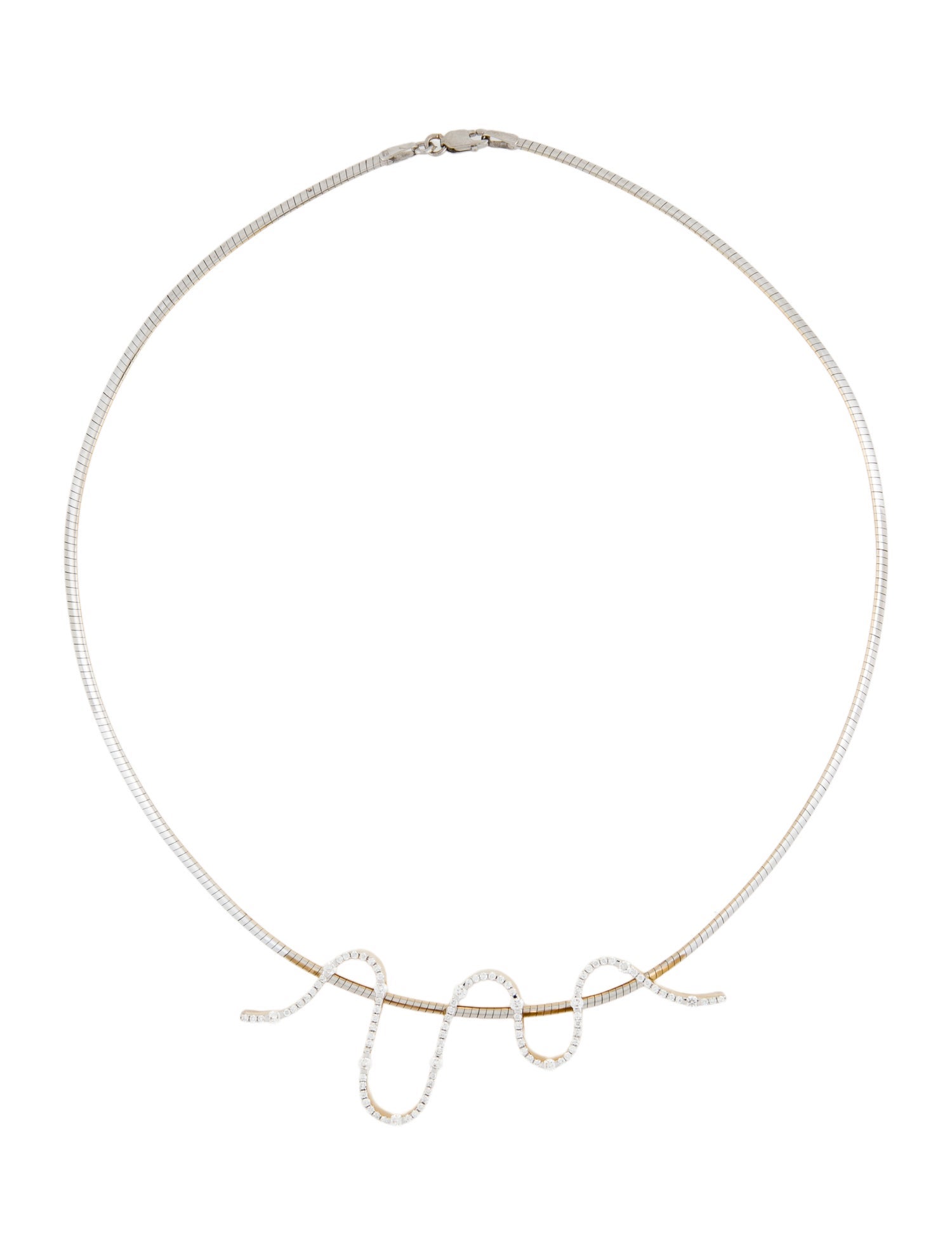 Necklace Michael Sugarman 18k Diamond 'Connect the Dots' Choker Pendant