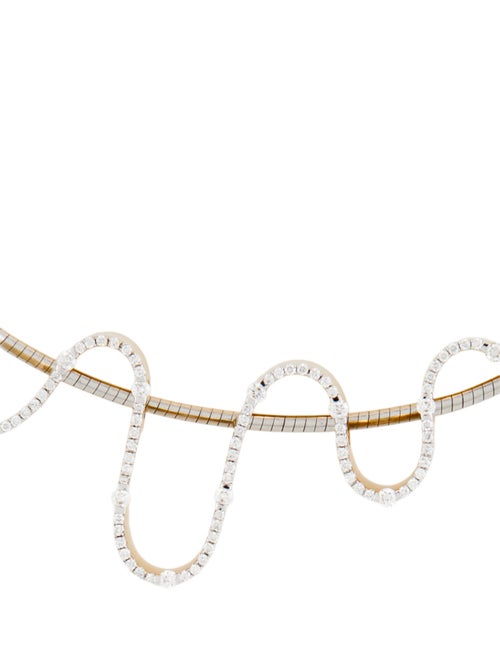 Necklace Michael Sugarman 18k Diamond 'Connect the Dots' Choker Pendant Necklace