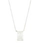 Necklace 18K 7.27ct Lab-Grown Diamond Pendant Neckalce