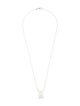 Necklace 18K 7.27ct Lab-Grown Diamond Pendant Neckalce