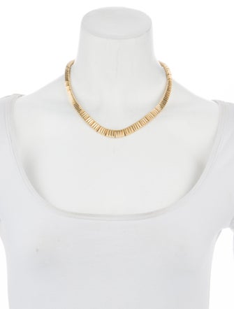 Necklace 18K Graduated Collar Necklace