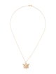 Necklace 14K Butterfly Pendant Necklace