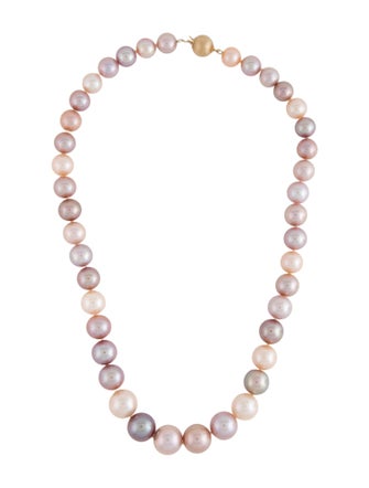 Necklace 14k Pearl Graduated Necklace