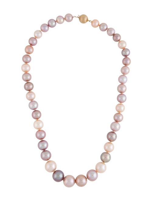 Necklace 14k Pearl Graduated Necklace