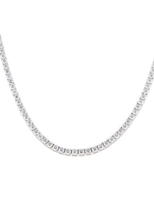 Necklace 14K 12.08ctw Lab-Grown Diamond Rivière Necklace