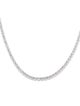 Necklace 14K 12.08ctw Lab-Grown Diamond Rivière Necklace