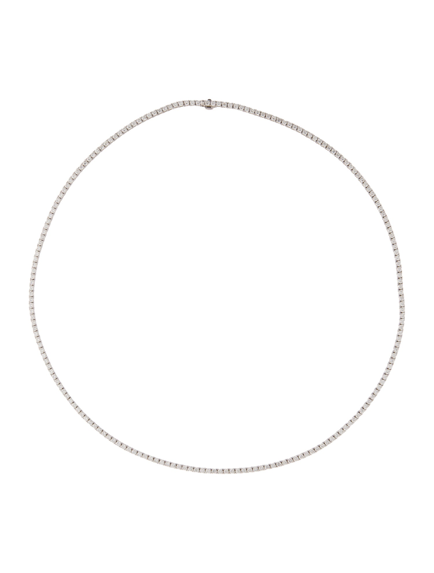 Necklace 14K 6.83ctw Lab-Grown Diamond Tennis