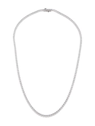 Necklace 14K 10.52ctw Lab-Grown Diamond Rivière Necklace