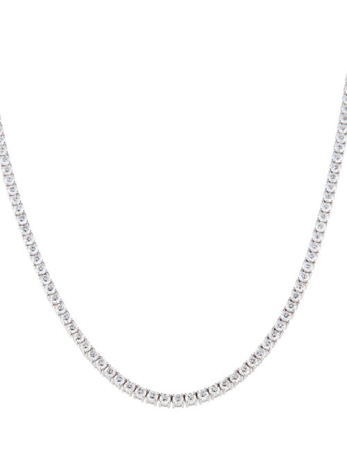 Necklace 14K 10.52ctw Lab-Grown Diamond Rivière Necklace