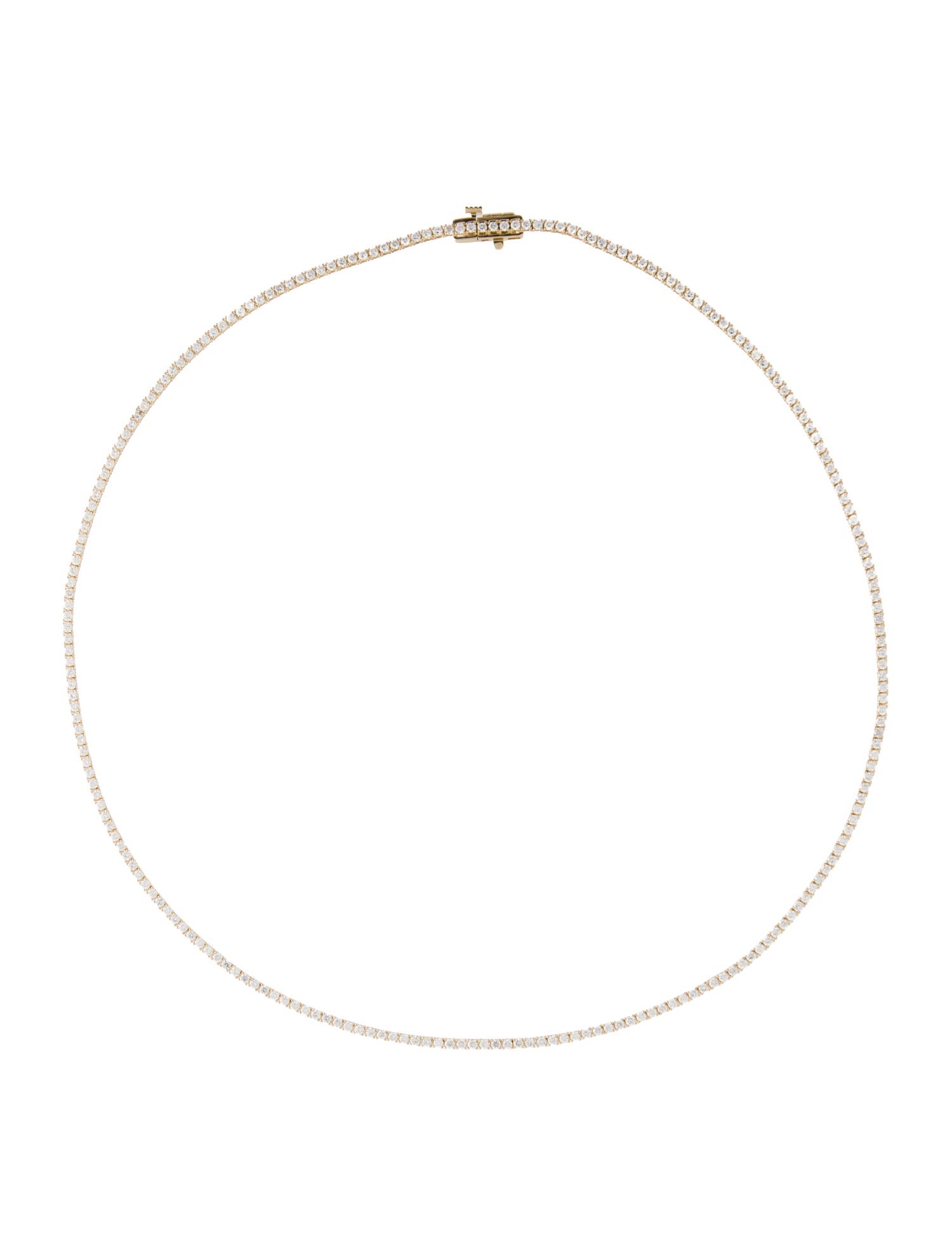 Necklace 14K 4.70ctw Lab-Grown Diamond Tennis