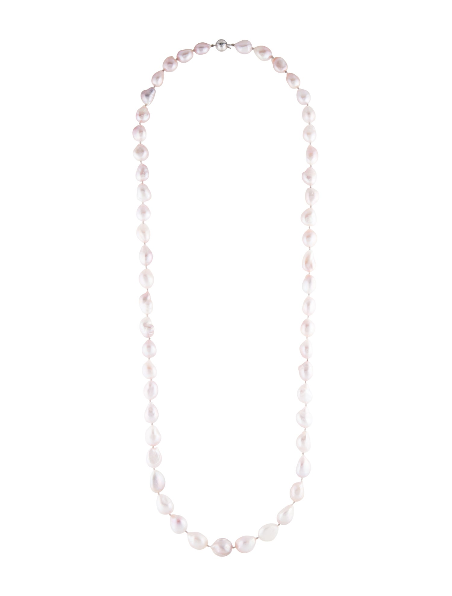Necklace 14K Baroque Pearl Long