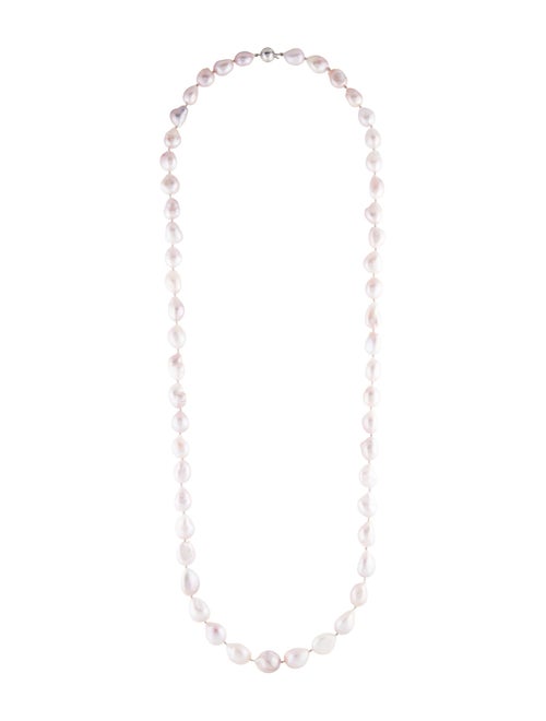 Necklace 14K Baroque Pearl Long Necklace