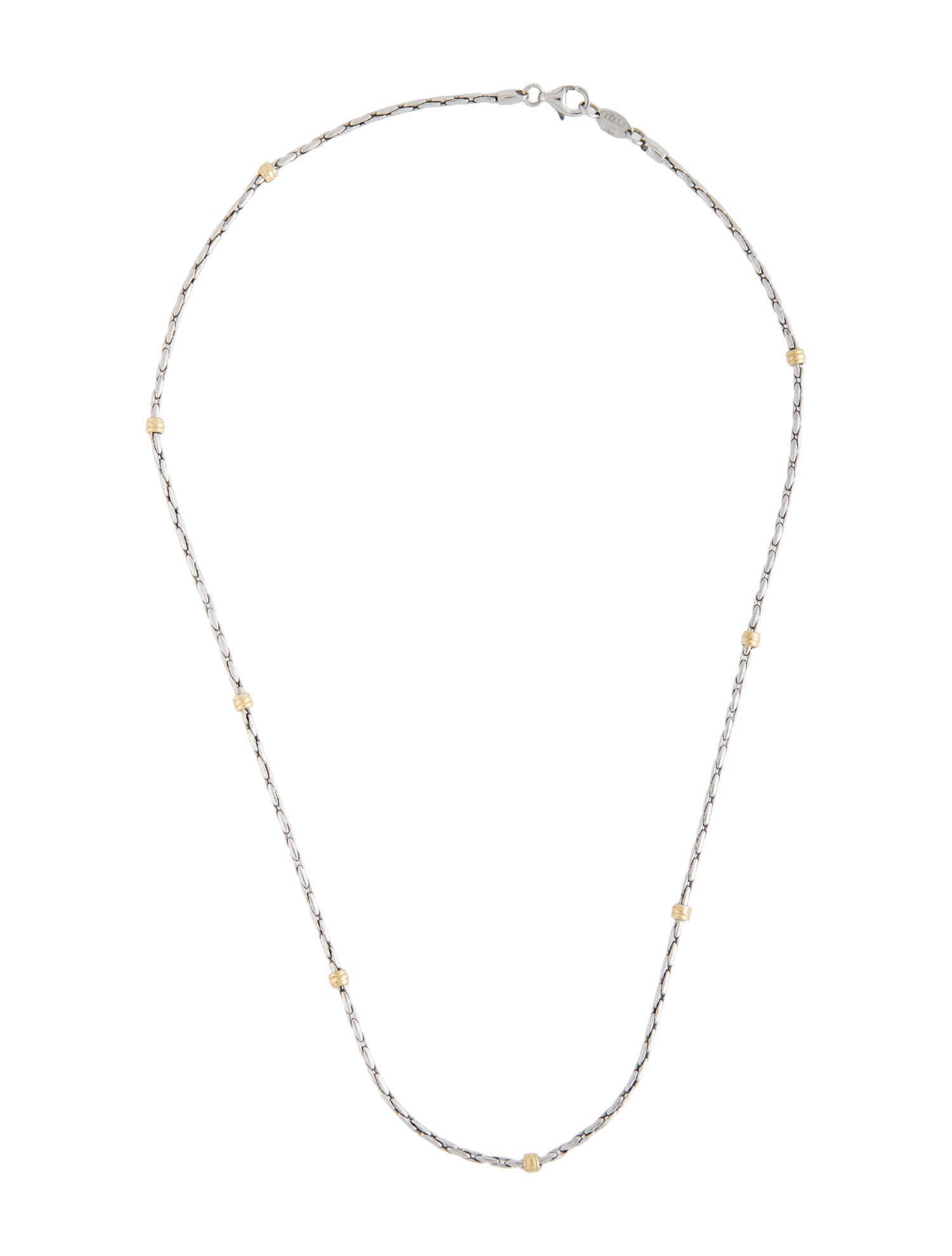 Necklace 14K Two-Tone Chain Link