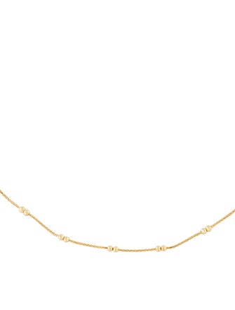 Necklace 14K Bead Chain Necklace