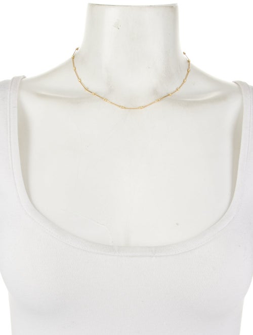 Necklace 14K Bead Chain Necklace