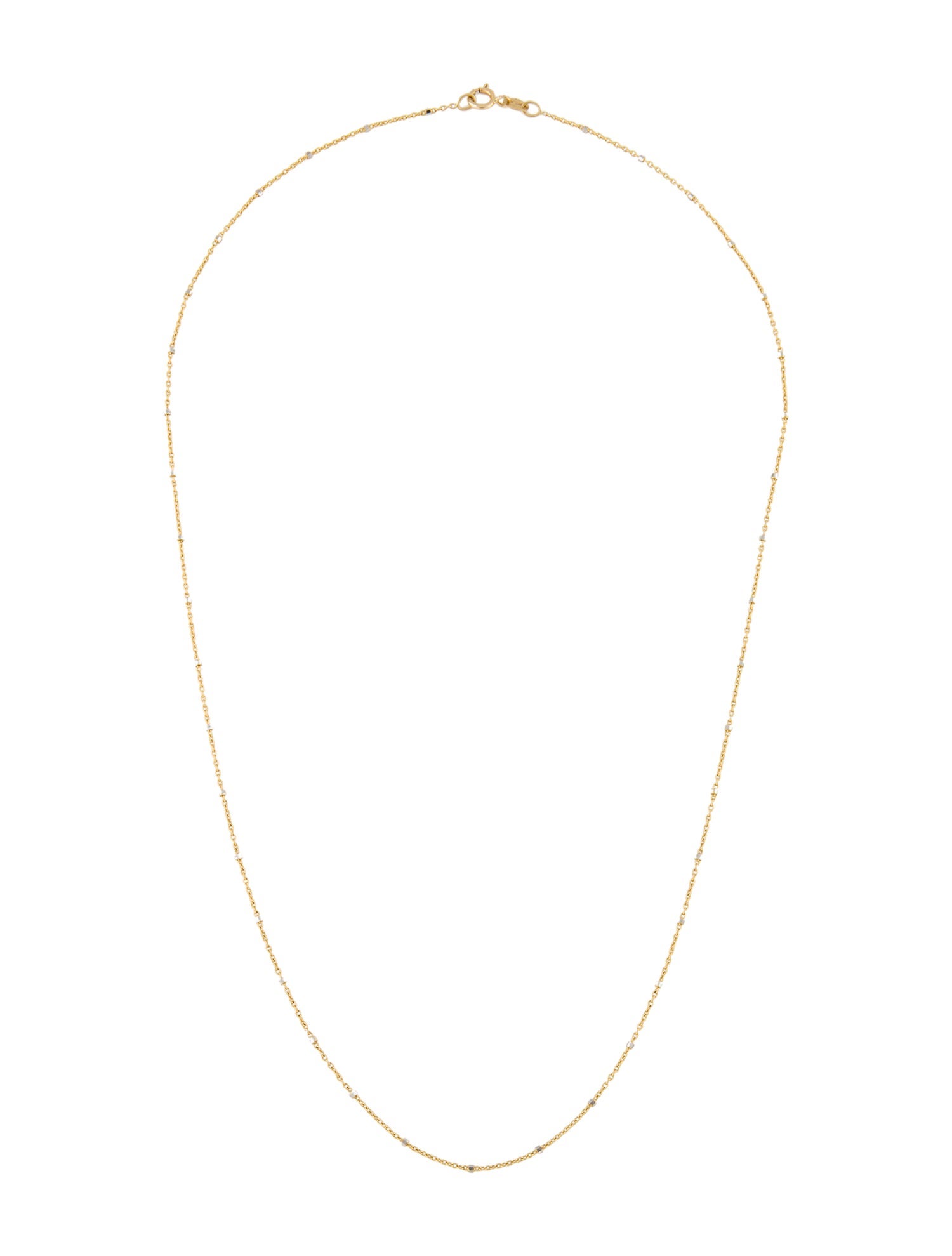 Necklace 14K Two-Tone Chain