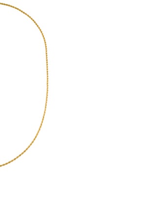 Necklace 18K Twisted Rope Chain