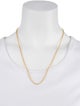Necklace 18K Twisted Rope Chain