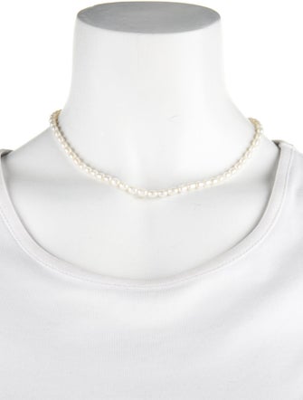 Necklace 14K Pearl Bead Strand Necklace