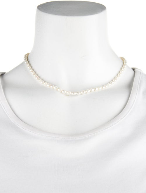 Necklace 14K Pearl Bead Strand Necklace