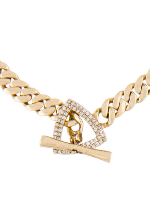 Necklace 14K Diamond Cuban Curb Chain