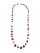 Necklace 18K 232.57ctw Garnet Station Necklace
